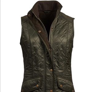 Barbour Olive Green Vest
